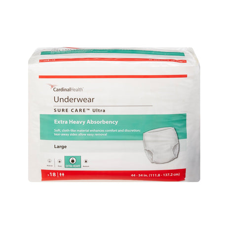 Cardinal Health Sure Care Ultra Underwear, Extra Heavy Absorbency - 1430a-Pack - LL Medico
