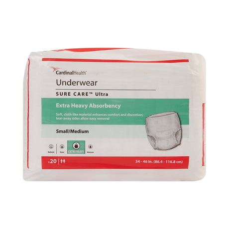Cardinal Health Sure Care Ultra Underwear, Extra Heavy Absorbency - 1430a-Pack - LL Medico