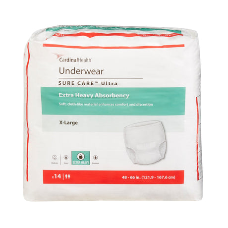 Cardinal Health Sure Care Ultra Underwear, Extra Heavy Absorbency - 1455-Pack - LL Medico