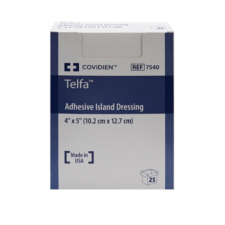 Cardinal Health Telfa Island Dressing, Rectangle Sterile - 7540--Box - LL Medico