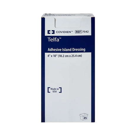 Cardinal Health Telfa Island Dressing, Rectangle Sterile - 7542-Single - LL Medico