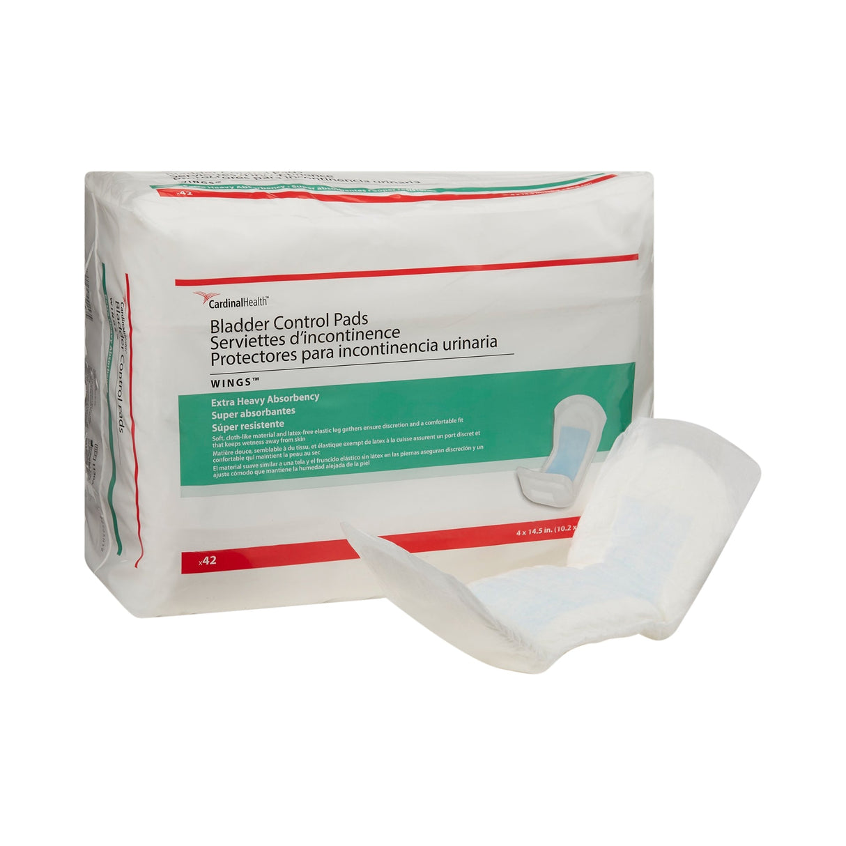 Cardinal Health Wings Bladder Control Pads - 1130A-Pack - LL Medico