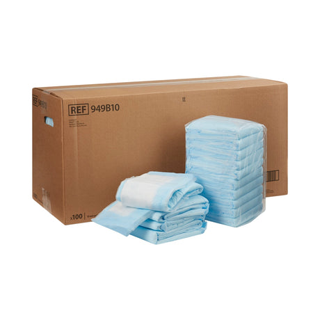 Cardinal Health Wings Extra Underpads, Moderate Absorbency - 949B10-Pack - LL Medico