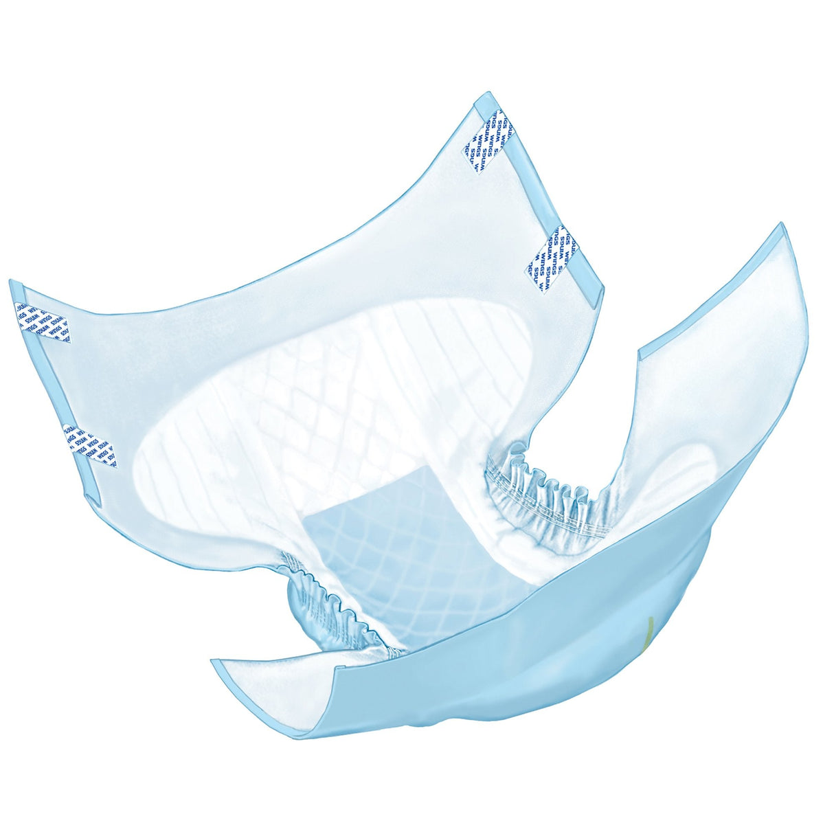 Cardinal Health Wings Plus Adult Briefs, Heavy Absorbency - 60031-Pack - LL Medico