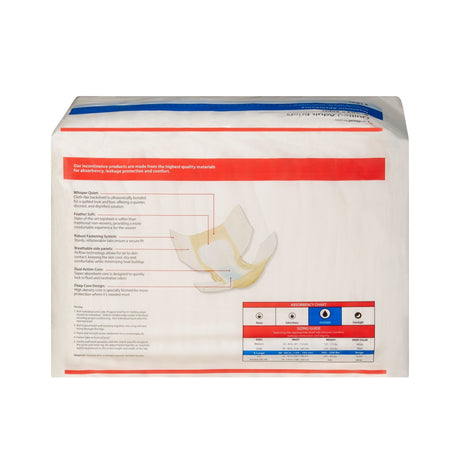 Cardinal Health Wings Quilted Adult Briefs, Super - 87085-Pack - LL Medico