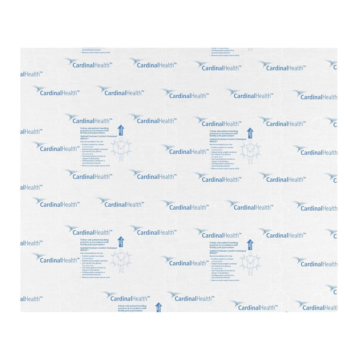 Cardinal Health Wings Quilted Premium Comfort Underpads - P3036C-Pack - LL Medico