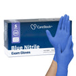 CareStock Nitrile Exam Gloves, Textured Fingertips, Blue - CS2712-Box - LL Medico