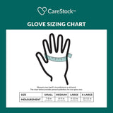 CareStock Nitrile Exam Gloves, Textured Fingertips, Blue - CS2712-Box - LL Medico