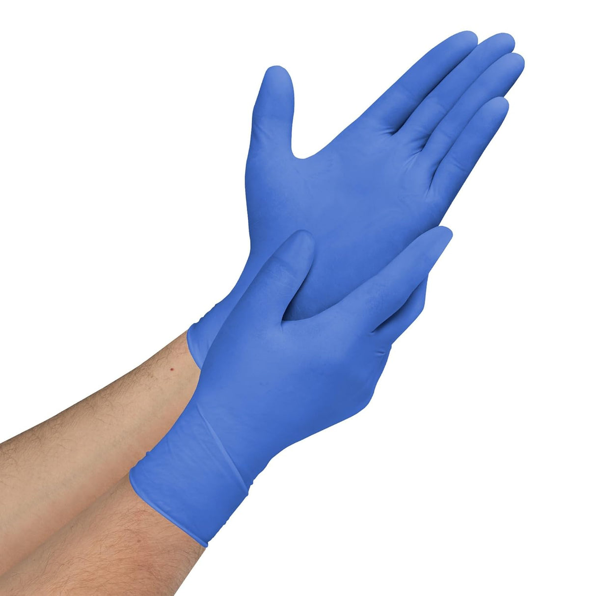 CareStock Nitrile Exam Gloves, Textured Fingertips, Blue - CS2712-Box - LL Medico