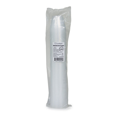 CareStock Translucent Medicine Cup, 1 oz, Disposable, NonSterile - CS12146-Sleeve - LL Medico