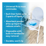 Carex Commode Liners - FGP70900-Pack - LL Medico