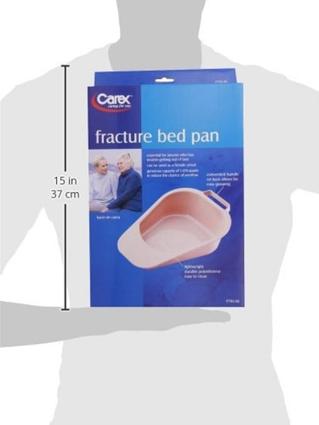 Carex Fracture Bed Pan, 47 oz - RMP70500 - LL Medico