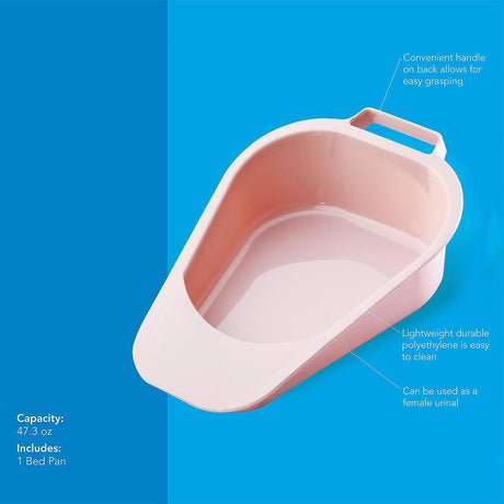 Carex Fracture Bed Pan, 47 oz - RMP70500 - LL Medico