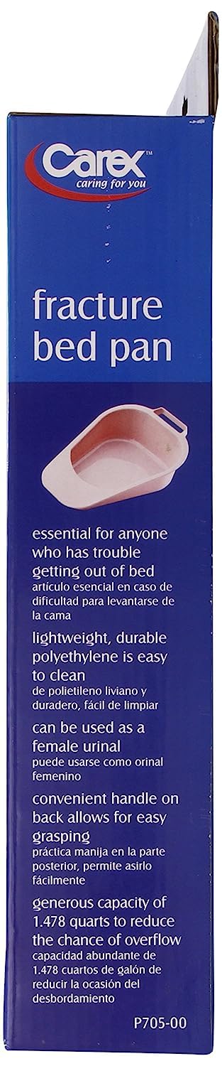 Carex Fracture Bed Pan, 47 oz - RMP70500 - LL Medico