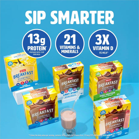 Carnation Breakfast Essentials Nutritional Drink Powder, Rich Milk Chocolate, 1.26 oz - CAR10050000530325-Single - LL Medico