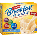 Carnation Breakfast Essentials Powder Drink Mix, French Vanilla - 10050000530622-Box - LL Medico