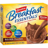 Carnation Breakfast Essentials Powder Drink Mix, Rich Milk Chocolate - 12326257-Box - LL Medico