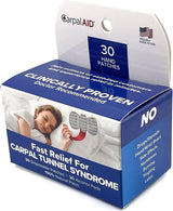 Carpal AID Carpal Tunnel Support Hand Patches, 30 Count - CA-30PK UNI-Pack - LL Medico