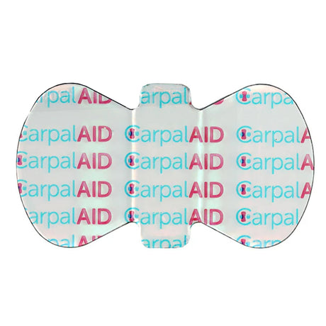 CarpalAid Carpal Tunnel Support Patch, Plastic, Clear, Left or Right Hand - SM20PK-Pack - LL Medico