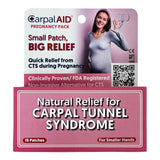 CarpalAid Pregnancy Carpal Tunnel Support Patch, Clear, Left or Right Hand - SMP15PK-Pack - LL Medico