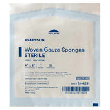 McKesson Sterile Gauze Sponge, 4 x 4 Inch, 12-Ply