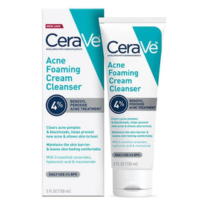 CeraVe Acne Foaming Cream Cleanser - 60600051223-Single - LL Medico