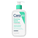 CeraVe Foaming Facial Cleanser for Normal to Oily Skin, 12-ounce Pump Bottle - 60600053775-Single - LL Medico