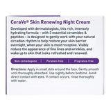 CeraVe Skin Renewing Night Cream Peptide Complex, 48-gram Jar - 60600053760-Single - LL Medico