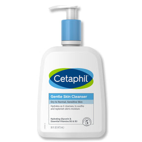 Cetaphil Gentle Skin Cleanser Normal To Dry Skin Unscented, 16-oz Pump Bottle - 30299011022-Single - LL Medico
