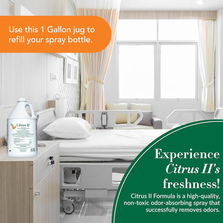 Citrus II Germicidal Deodorizing Cleaner, 1 Gallon Jug - 633712928-Single - LL Medico
