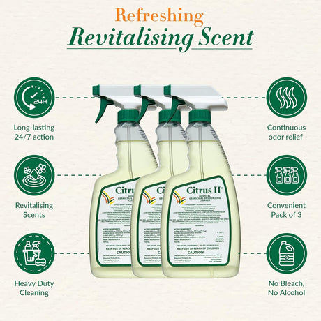 Citrus II Germicidal Deodorizing Cleaner 22 oz - 633712927-Single - LL Medico