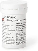 Clarity BG1000 Blood Glucose Test Strips, 50 Count - CD-BG5-Box - LL Medico