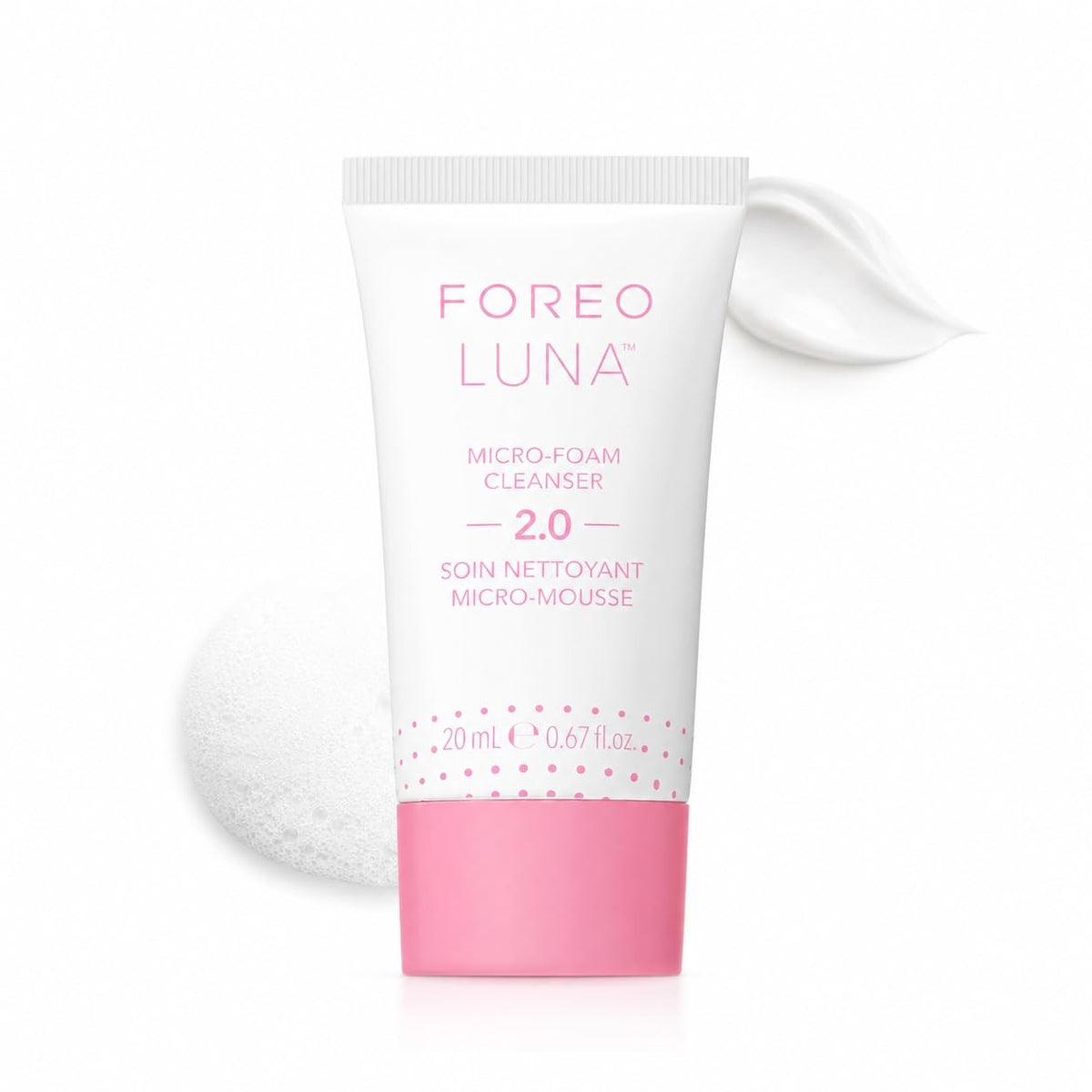 Foreo Skin Unmasked Probiotic Jelly Cleanser, Unscented, 2 fl oz