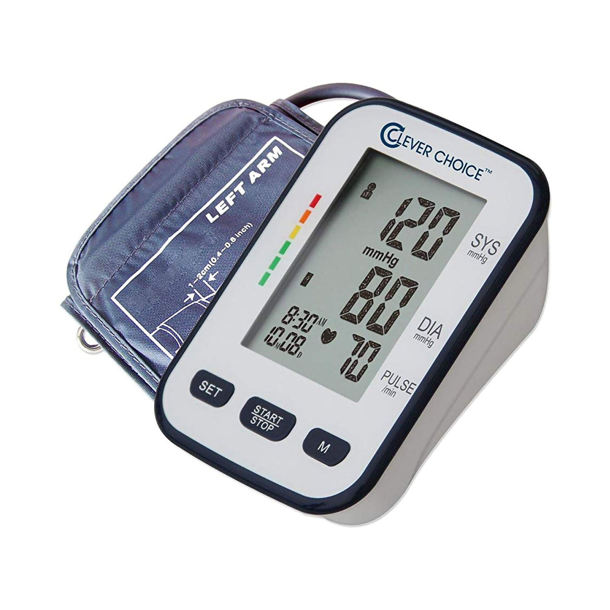 Clever Choice Home Automatic Digital Blood Pressure Monitor, Large Cuff, Desk Model - SDI-1786A-Single - LL Medico
