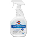 Clorox Healthcare Bleach Germicidal, Surface Disinfectant Cleaner Spray, Liquid, 32 oz, Fruity Floral Bleach Scent, NonSterile