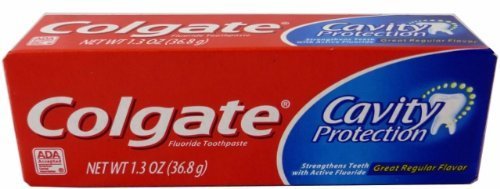 Colgate Cavity Protection Toothpaste Regular Flavor, 1-ounce Tube - 151111-Single - LL Medico