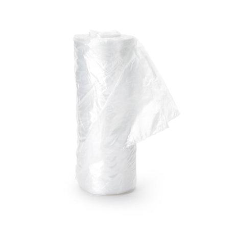 Colonial Bag Trash Bag, Medium Duty, Clear, 10 gal, 8 Mic, 24 x 24", HDPE, X-Seal Bottom, Coreless Roll - HCR24MC-Single - LL Medico