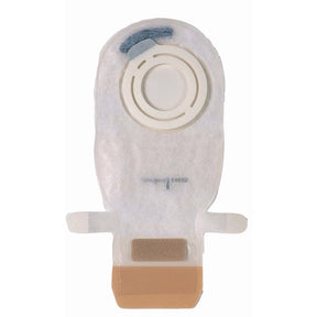 Coloplast Assura AC EasiClose Two-Piece Pediatric Ostomy Pouch, Transparent, 1" (25 mm) Stoma Opening, 6 1/2" Length, Box of 10 - 14682-Box - LL Medico