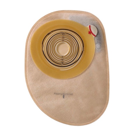 Coloplast Assura Flat One-Piece Colostomy Pouch, Cut-to-Fit, Opaque, 8-1/2-Inch, with Filter - 12170-Box - LL Medico