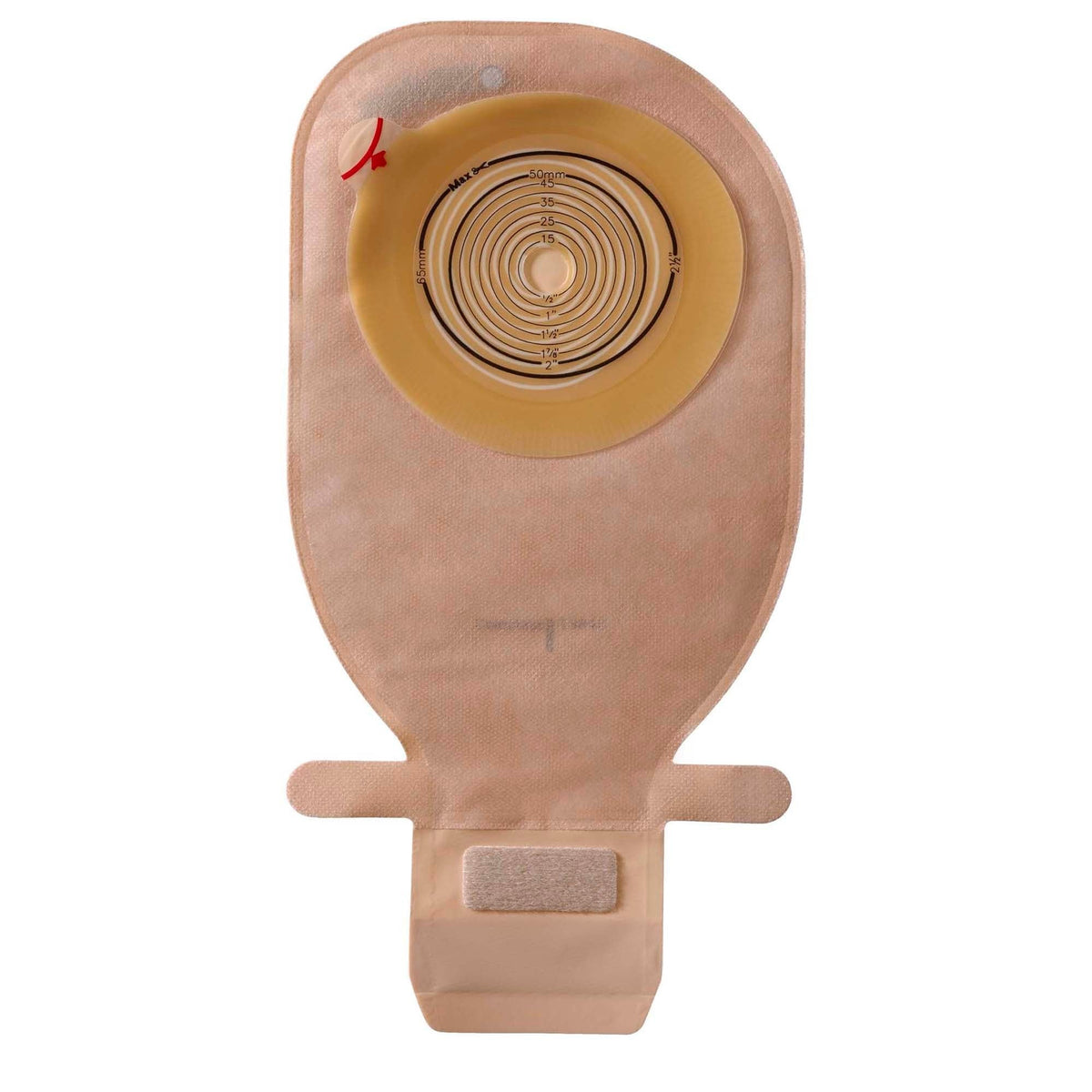 Coloplast Assura Inspire One-Piece Drainable Ostomy Pouch, Opaque, Cut-to-Fit 1/2 to 2 1/4" Stoma, 10 1/4" Length, Box of 10 - 13840-Box - LL Medico