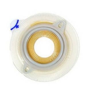 Coloplast Assura Two-Piece Skin Barrier, Flat, Cut-to-Fit, 60 mm Flange, Blue, Silicone - 2833-Single - LL Medico
