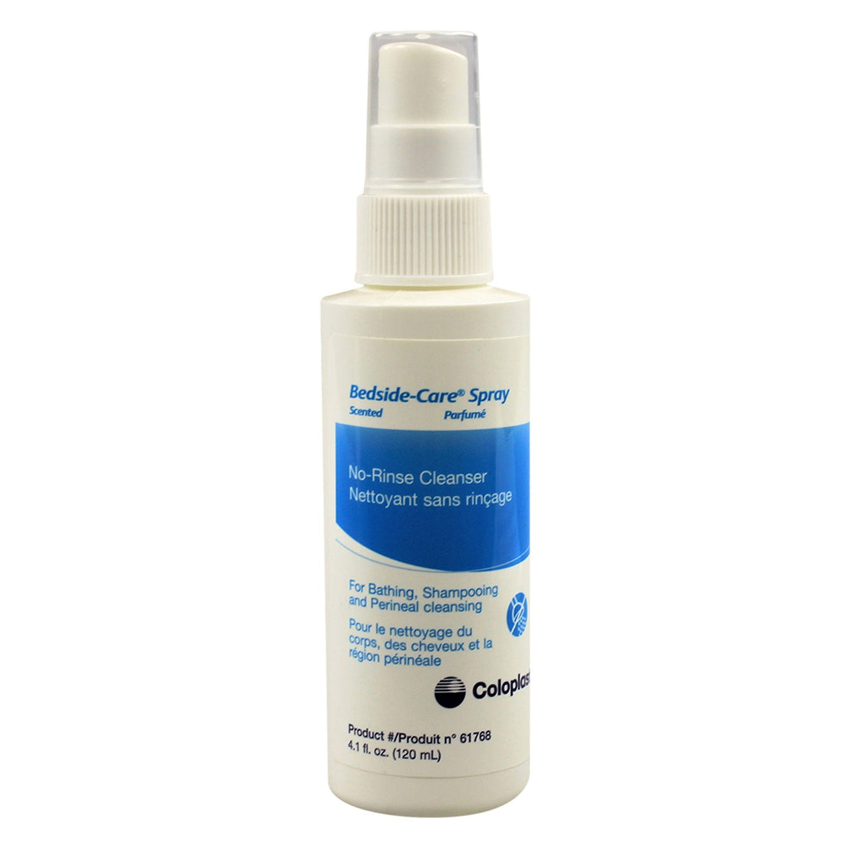 Coloplast Bedside-Care Rinse-Free Shampoo and Body Wash, Incontinence Cleanser, Scented - COI61768-Single - LL Medico
