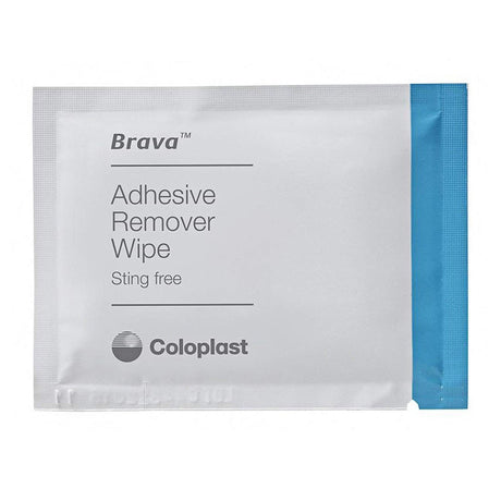 Coloplast Brava Adhesive Remover Wipes, Alcohol-Free, No-Sting Formula - 120115-Box - LL Medico
