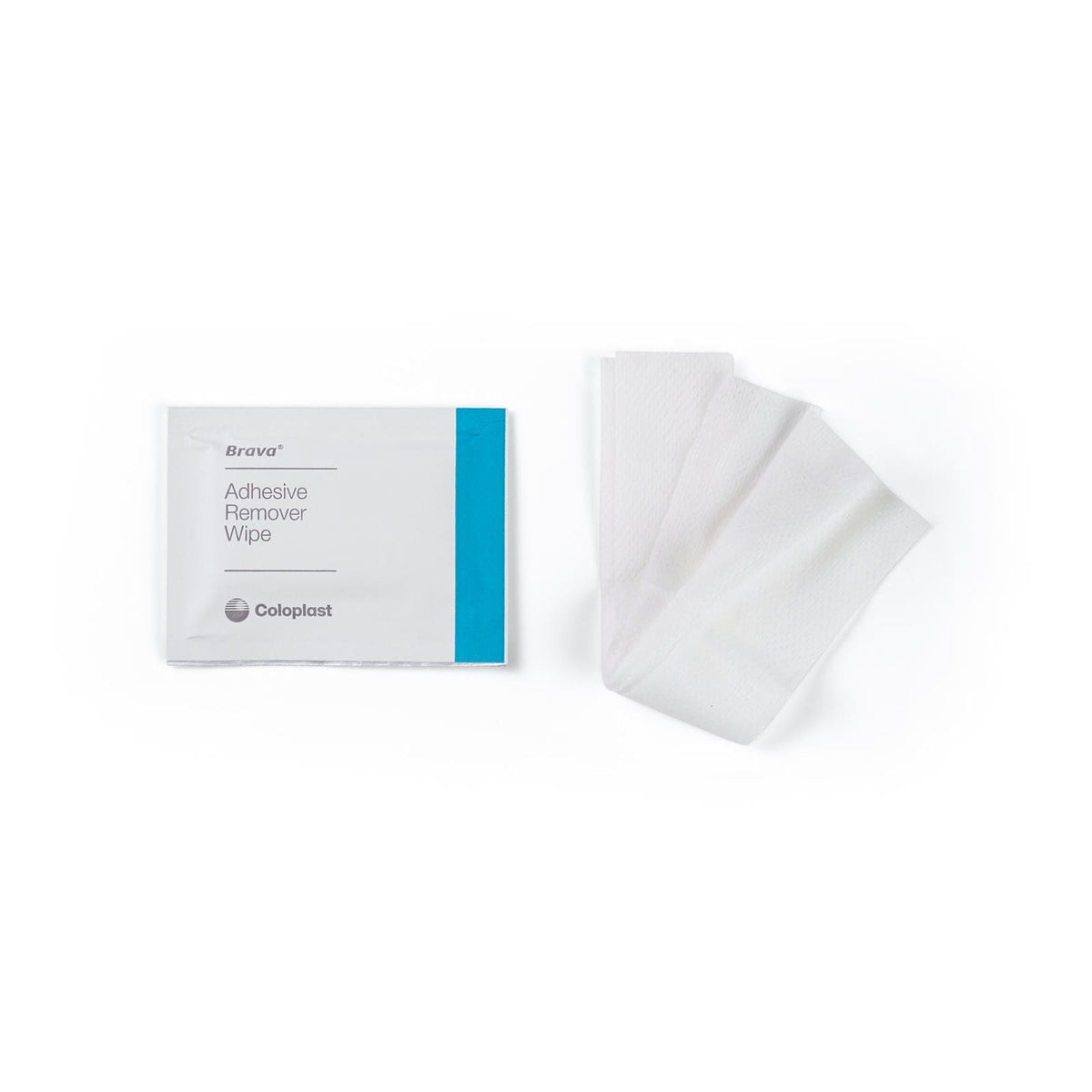 Coloplast Brava Adhesive Remover Wipes, Alcohol-Free, No-Sting Formula - 120115-Box - LL Medico