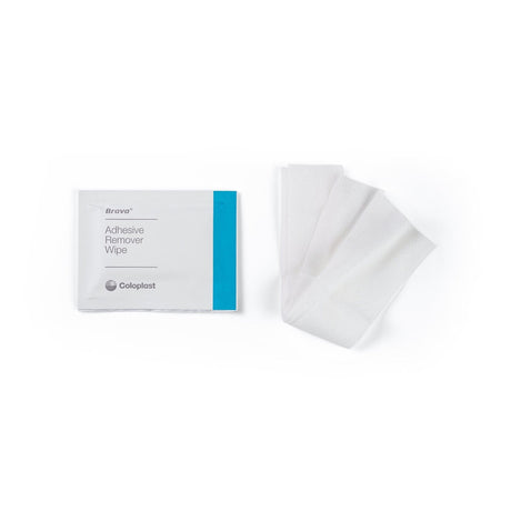 Coloplast Brava Adhesive Remover Wipes, Alcohol-Free, No-Sting Formula - 120115-Box - LL Medico