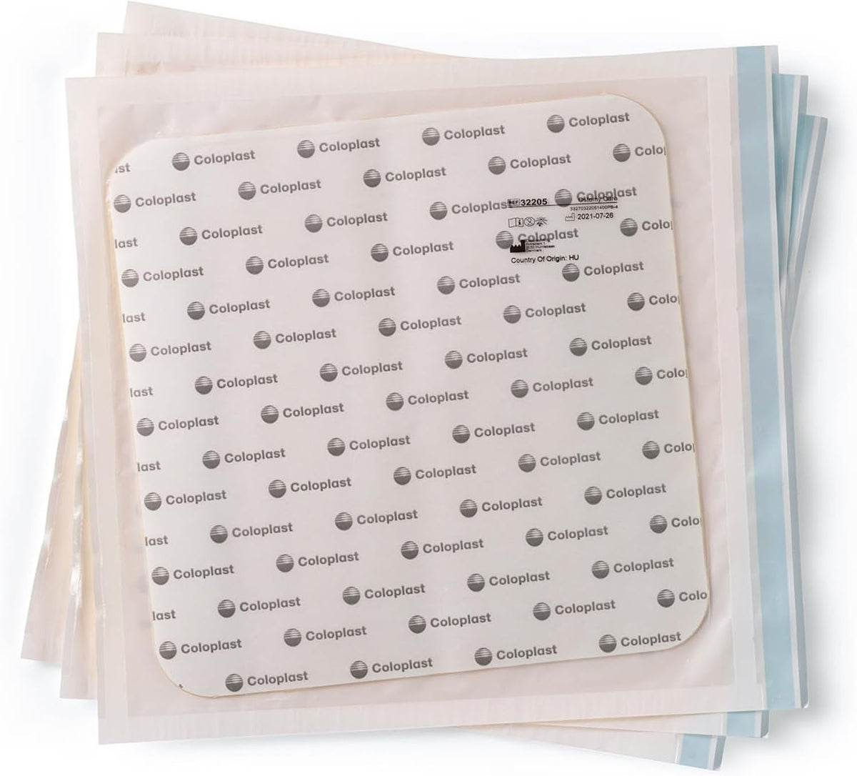 Coloplast Brava Protective Sheet, 8" x 8", Box of 5 - 32205-Box - LL Medico