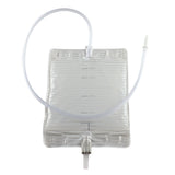 Coloplast Conveen Security+ Urinary Leg Bag, Anti-Reflux Valve, Sterile Polyethylene, 1500 mL - 05062-Single - LL Medico