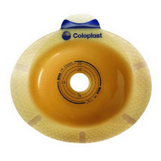 Coloplast SenSura Click Two-Piece Skin Barrier, Flat, Pre-Cut, 50 mm Flange, Red - 10023-Box - LL Medico