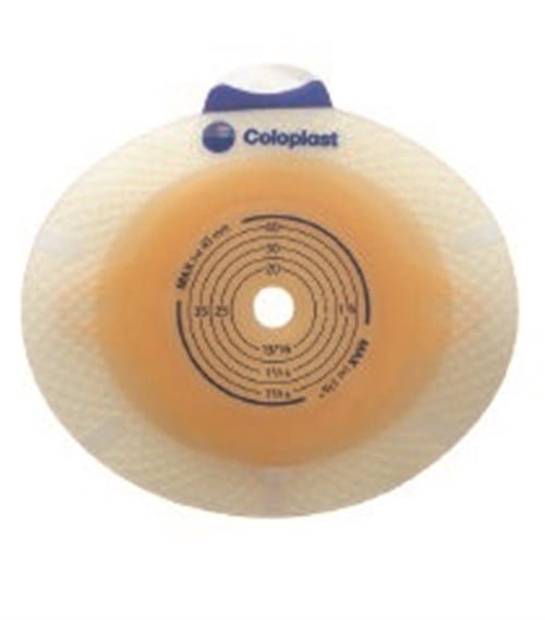 Coloplast SenSura Click Two-Piece Skin Barrier, Flat, Pre-Cut, 60 mm Flange, Blue - 10032-Box - LL Medico