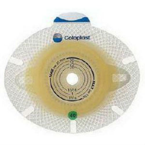 Coloplast SenSura Click Xpro Two-Piece Skin Barrier, Flat, 30 to 45 mm Flange, Red - 10026-Box - LL Medico